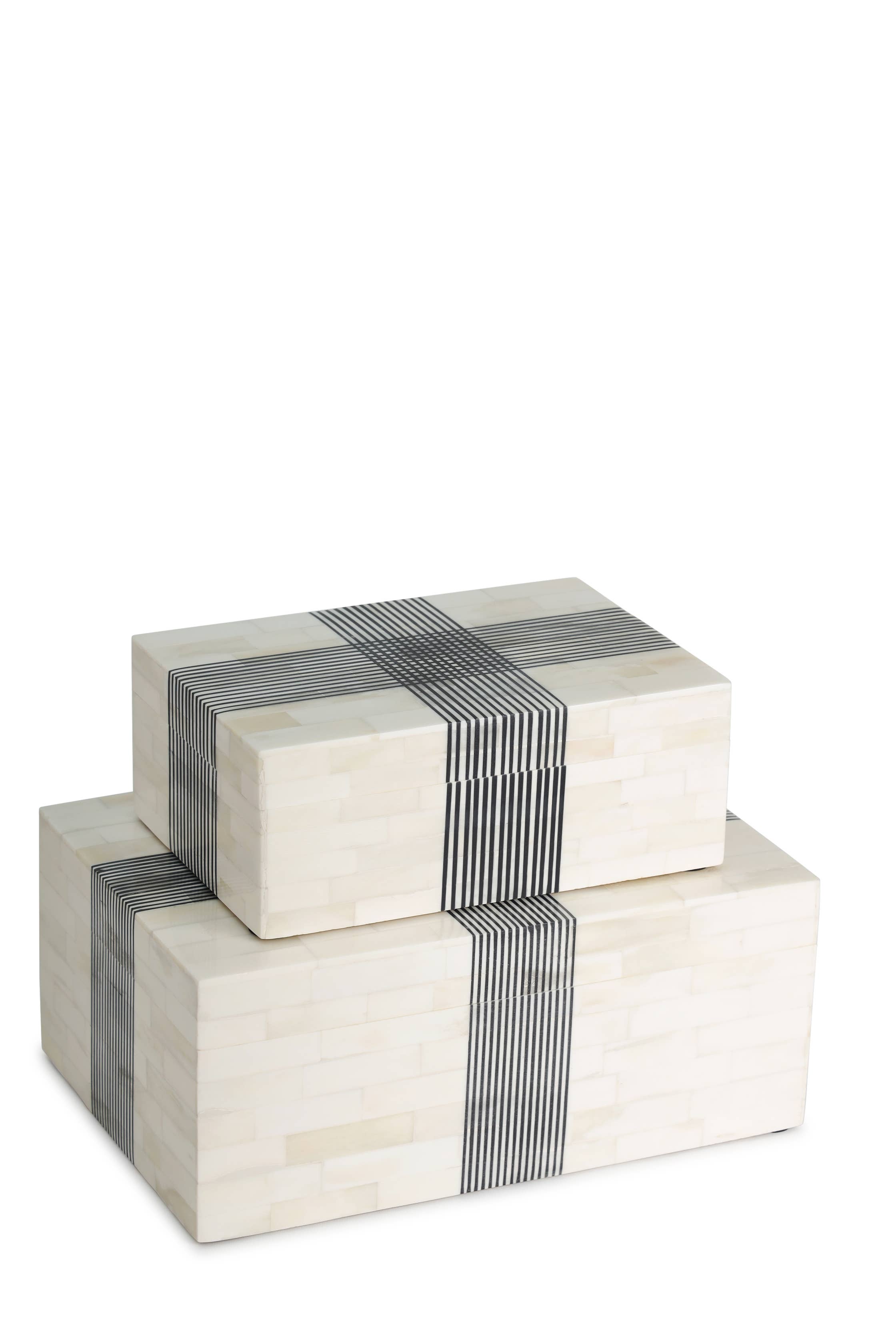 Reid Decorative Boxes, Set of 2